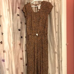 Leopard jumper shirt sleeve, long pant 4/5 Carter’s kids